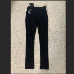 Banana Republic High-Rise Slim Jeans w/ Split Hem